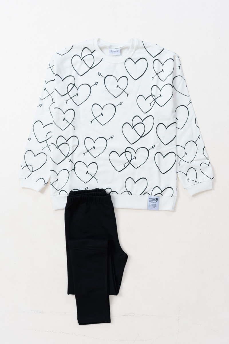 WINTEROVERALL SET TRAX GIRL 48612 WEISS