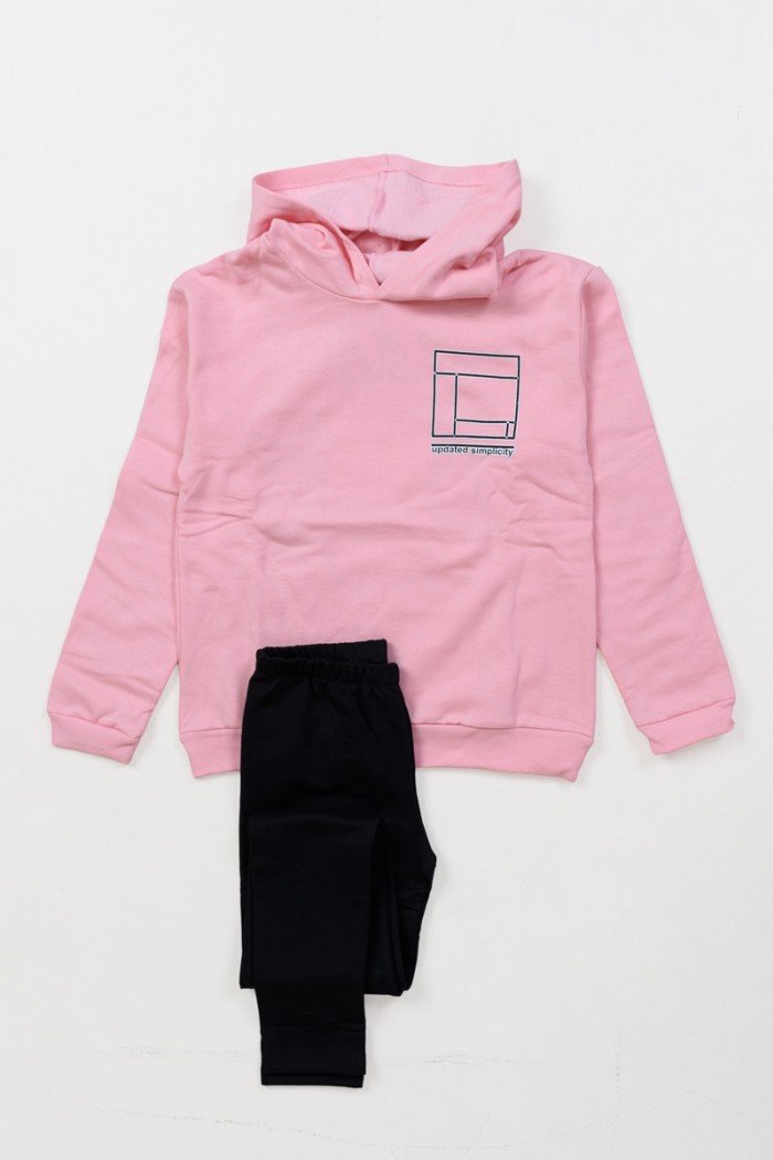 WINTER OVERALLS SET TRAX GIRL 48617 PINK