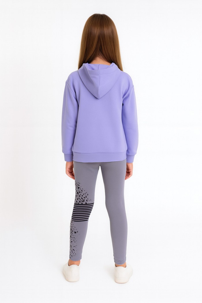 WINTER OVERALLS SET TRAX GIRL 48621 LILAC