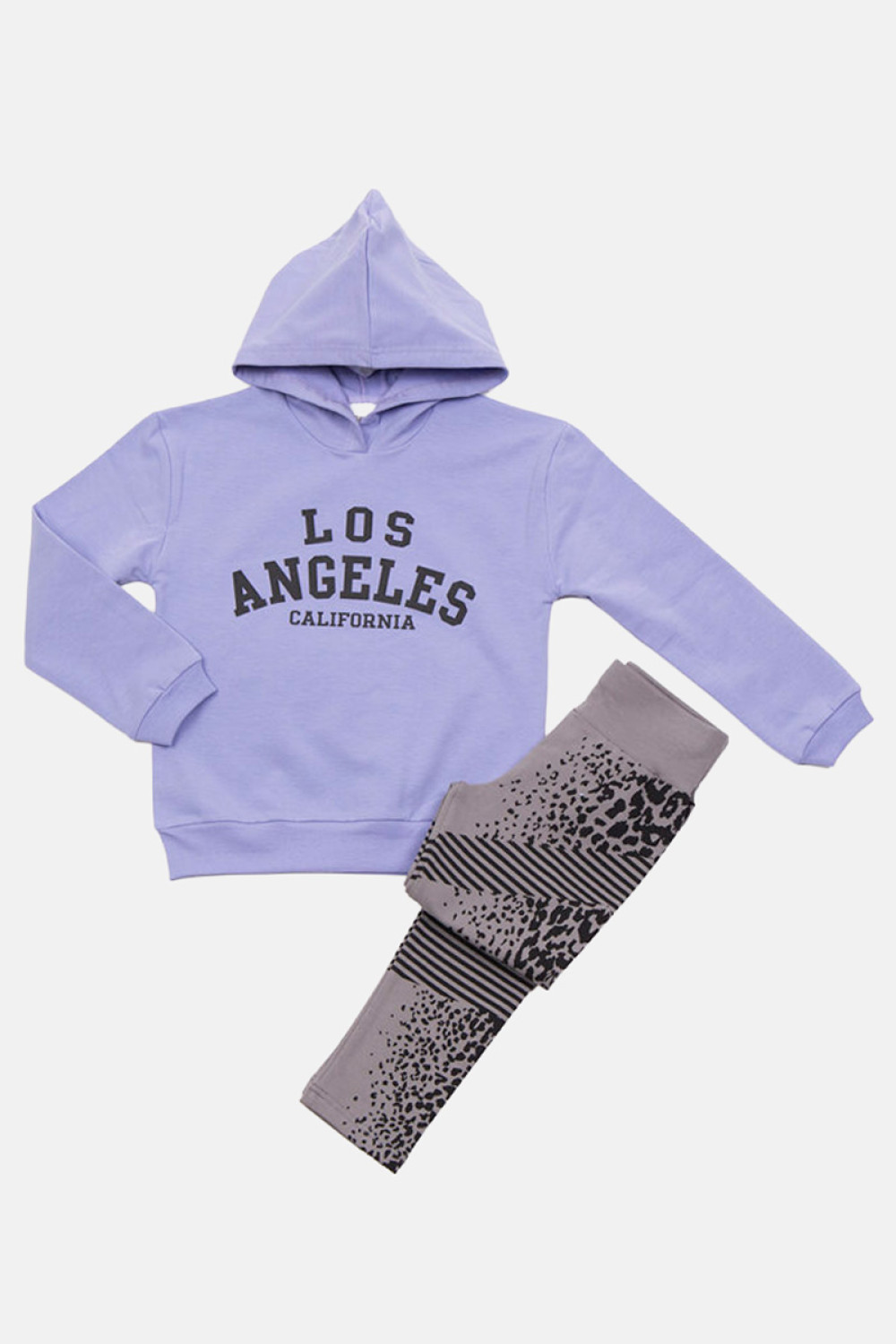 WINTER OVERALLS SET TRAX GIRL 48621 LILAC
