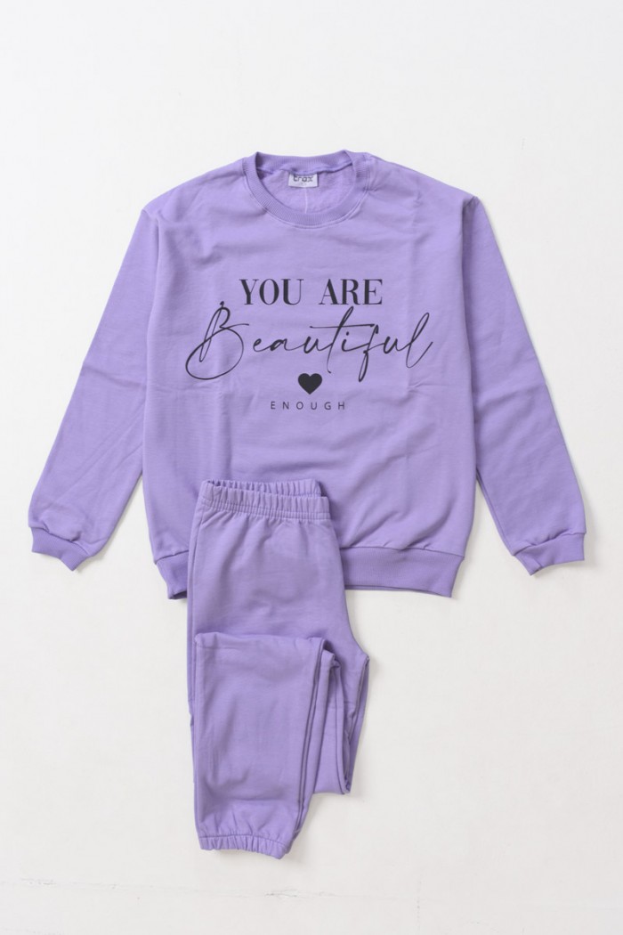 WINTER OVERALLS SET TRAX GIRL 48625 LILAC