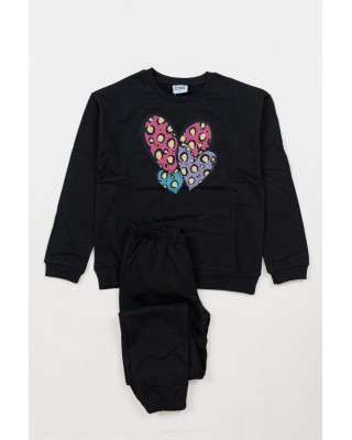 WINTEROVERALL SET TRAX GIRL 48626 SCHWARZ