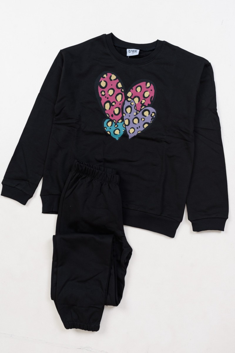 WINTEROVERALL SET TRAX GIRL 48626 SCHWARZ
