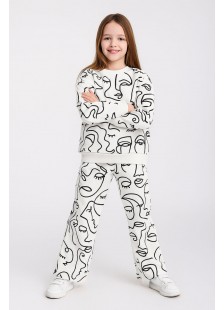 WINTEROVERALL-SET TRAX GIRL 48634 ECRU