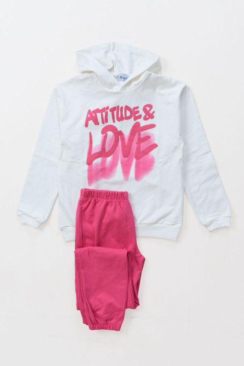 WINTER OVERALLS SET TRAX GIRL 48636 ECRU