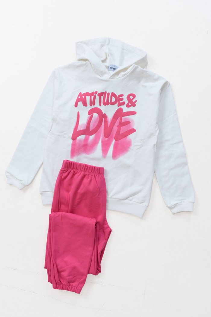 WINTEROVERALL-SET TRAX GIRL 48636 ECRU