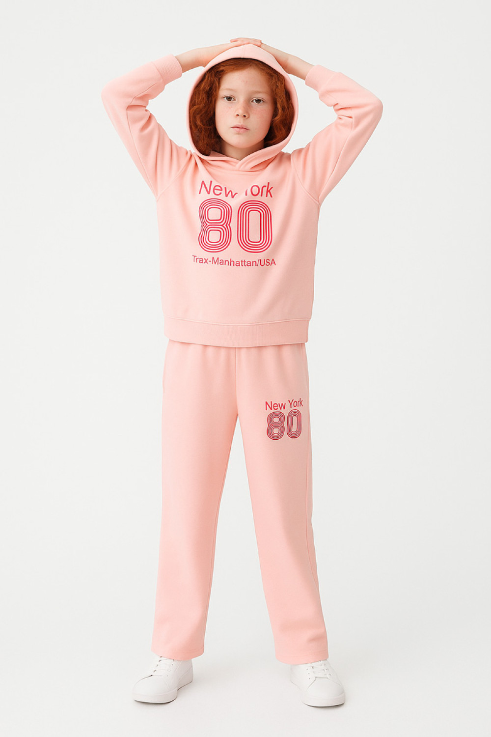 WINTER OVERALLS SET TRAX GIRL 48638 PINK