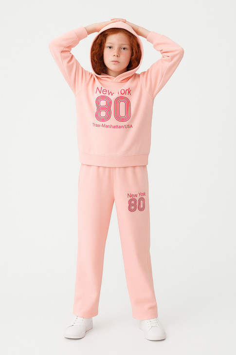 WINTER OVERALLS SET TRAX GIRL 48638 PINK