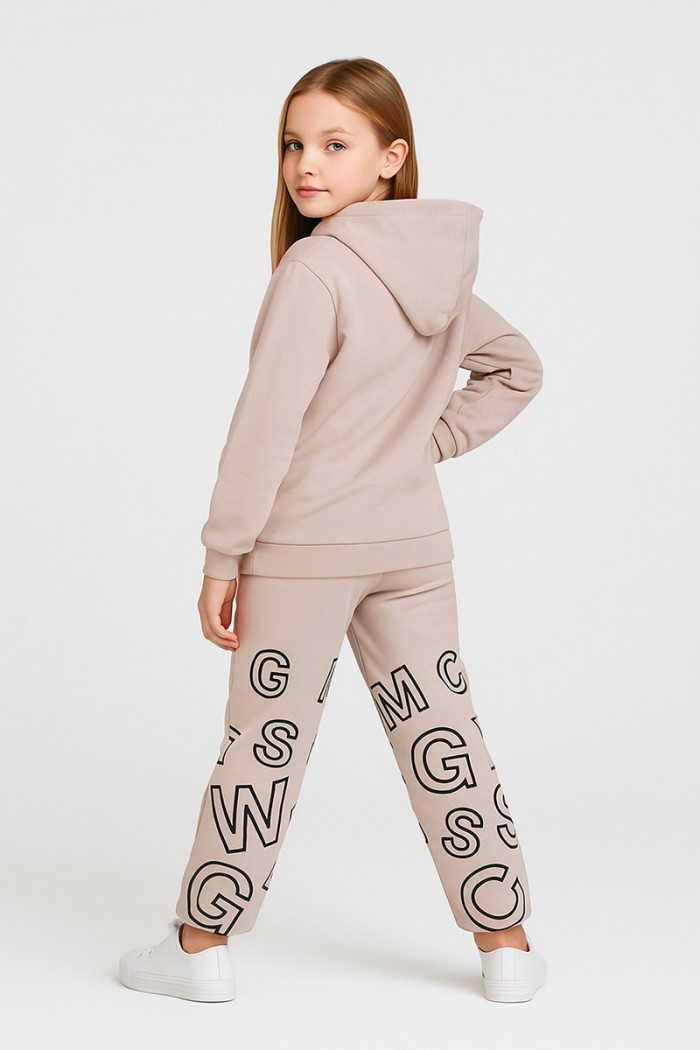 WINTER OVERALLS SET TRAX GIRL 48641 BEIGE