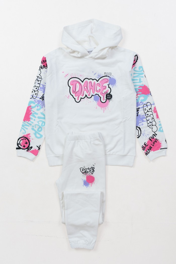 WINTER OVERALLS SET TRAX GIRL 48643 CREAM