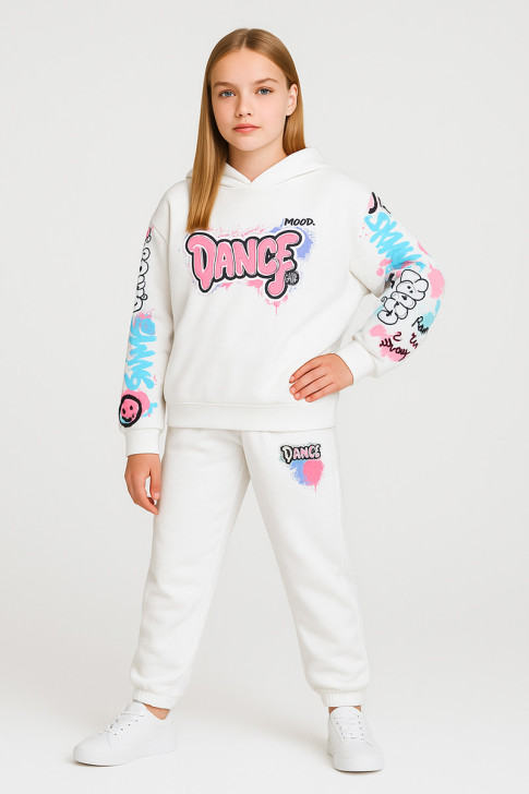 WINTER OVERALLS SET TRAX GIRL 48643 CREAM