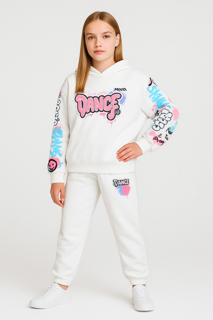 WINTER OVERALLS SET TRAX GIRL 48643 CREAM