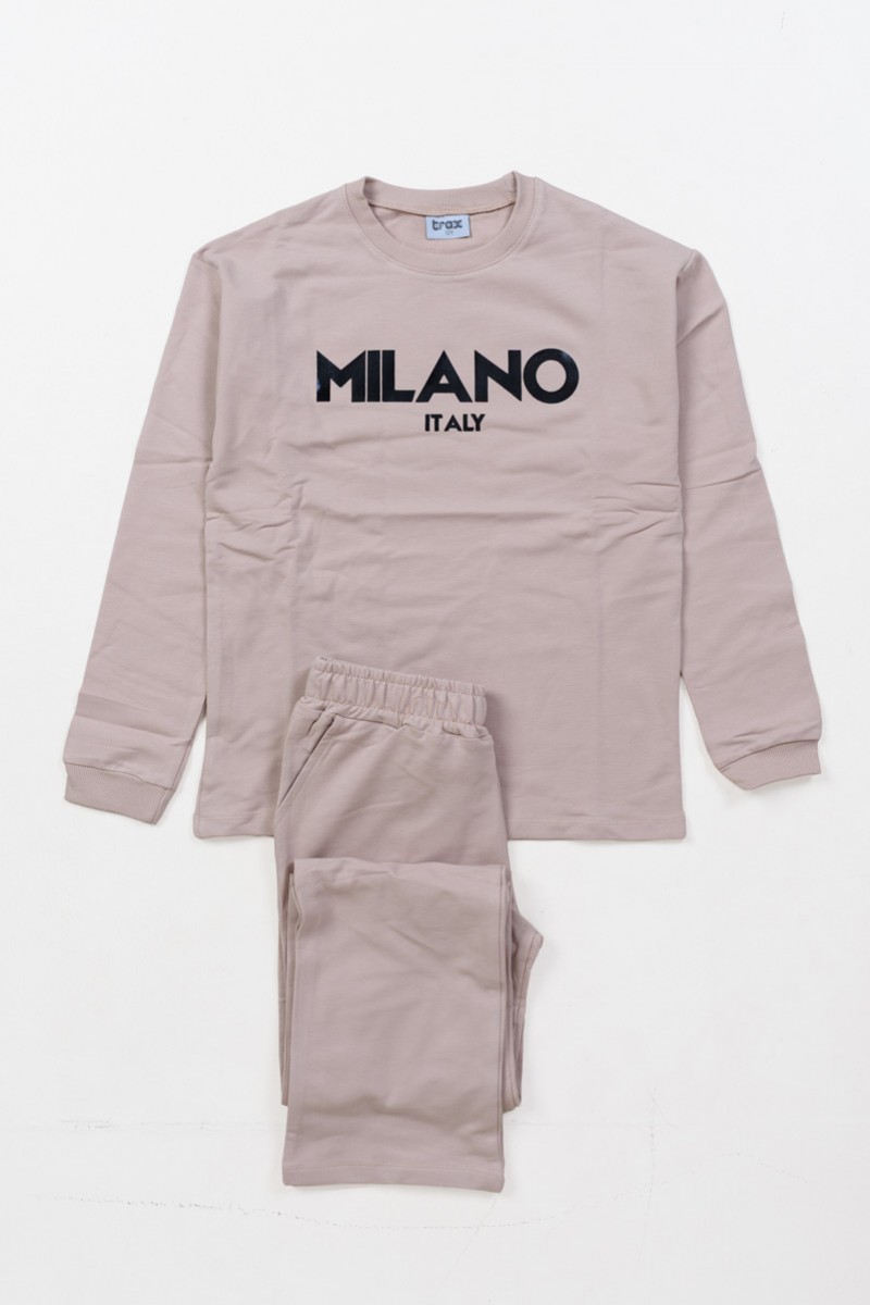WINTER-OVERALL-SET TRAX GIRL 48652 BEIGE