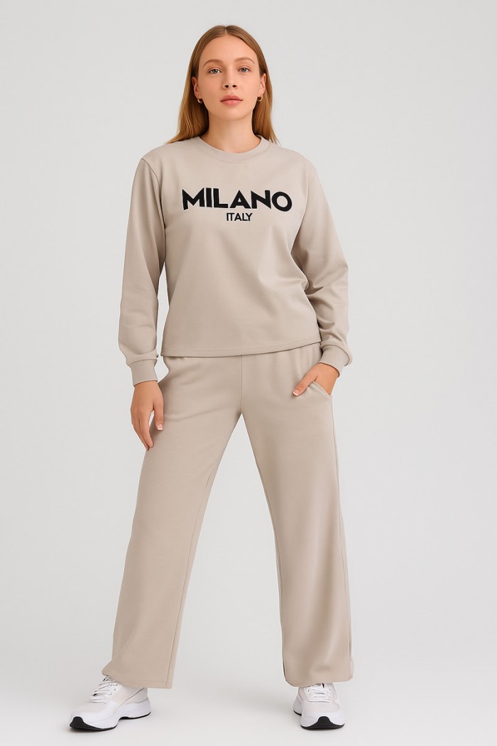 WINTER OVERALLS SET TRAX GIRL 48652 BEIGE