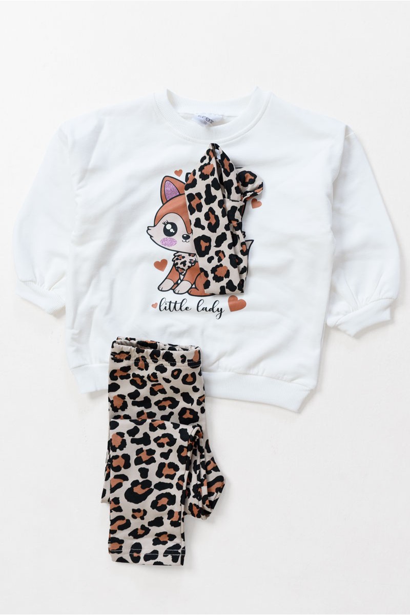Kinderkleider für Mädchen TRAX 48714 3 Stück