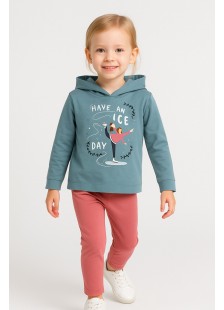 Kinderset mit Leggings Mädchen TRAX 48718 AKOIA Kinderset mit Leggings Mädchen TRAX 48718 AKOIA