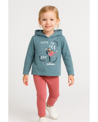 Children's set with leggings girl TRAX 48718 AKOIA