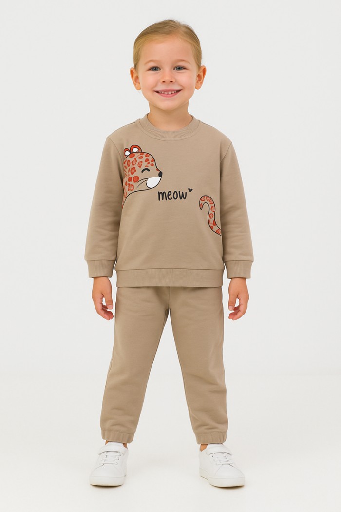 TRAX 48721 BEZ children's overalls set girl