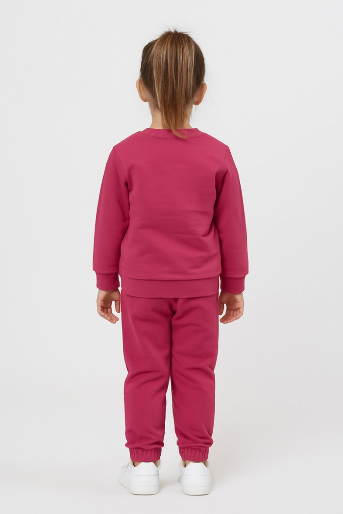 TRAX 48723 FUX 48723 girl's overalls set