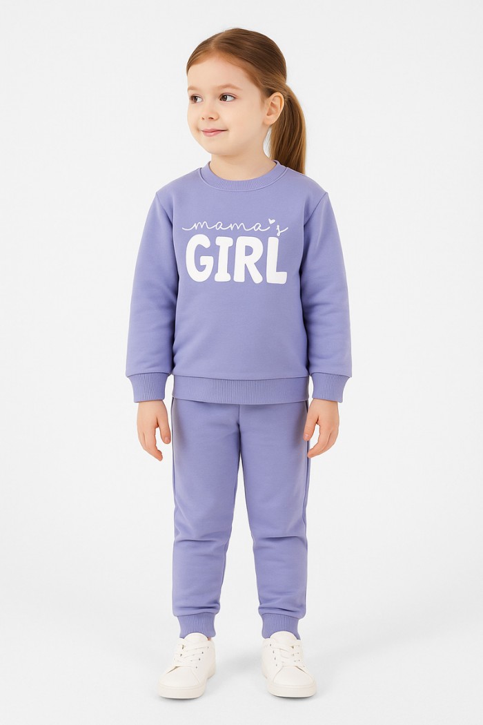 TRAX 48723 LILA girls' tracksuit set for girls 48723 LILA