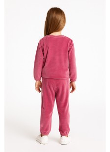 Samt-Overall-Set Mädchen TRAX 48745 FUX