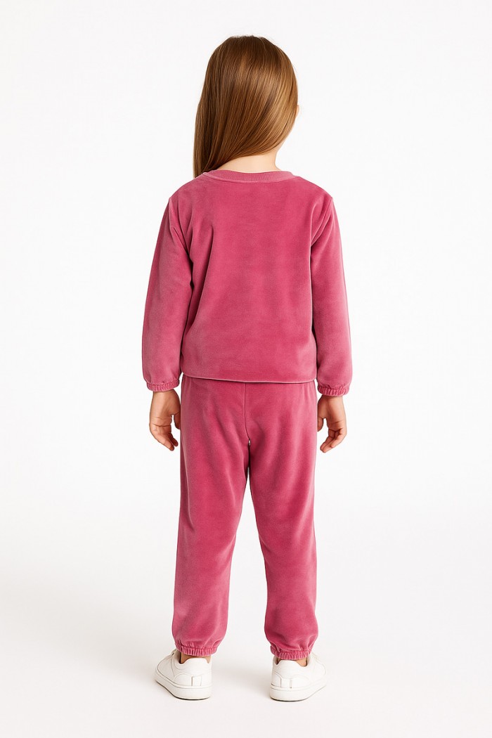 Velvet Overalls set girl TRAX 48745 FUX