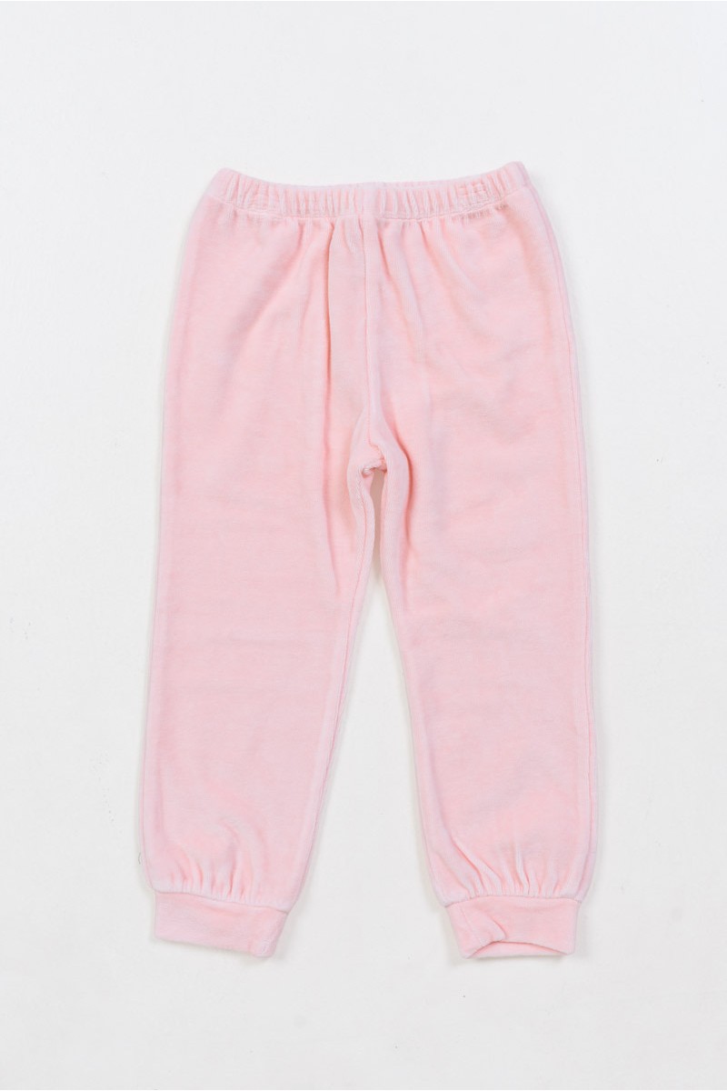 Children's Pajama velvet girl TRAX 48796 PJs 48796 ROZ Children's Pajama velvet girl TRAX 48796 PJs 48796 ROZ