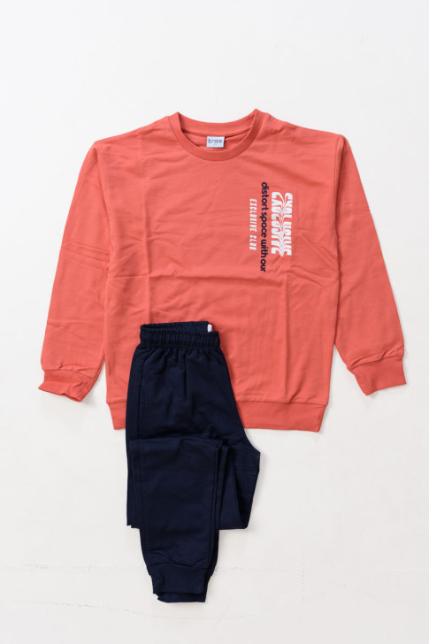 AUTUMN TEENAGE TRACKSUIT SET TRAX 48803 ORANGE