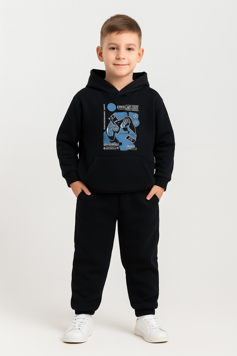 TRAX 48807 SATZ JUGEND-TRIATHLON-OVERALL SCHWARZ