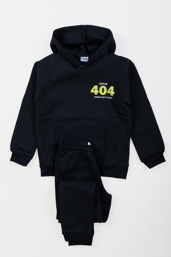 TRAX 48814 SATZ JUGEND-TRIATHLON-OVERALL SCHWARZ