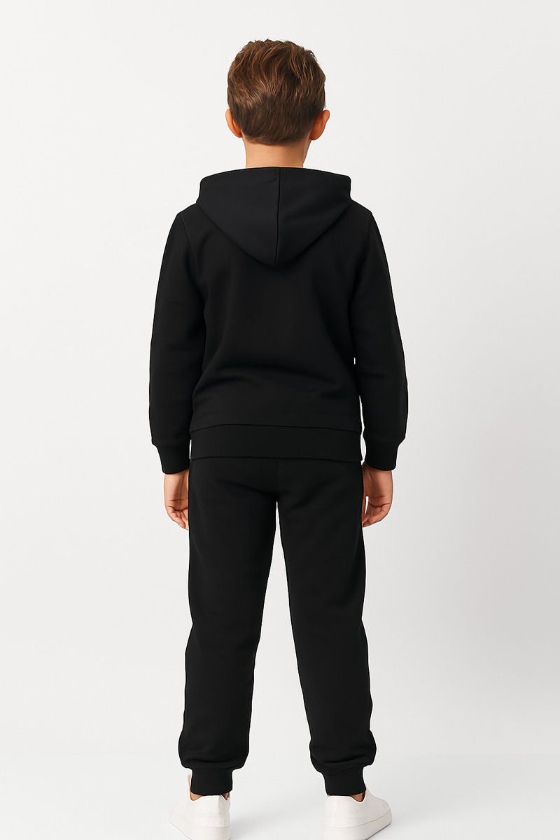 TRAININGSANZUG-SET MIT JACKE TRAX 48854 SCHWARZ