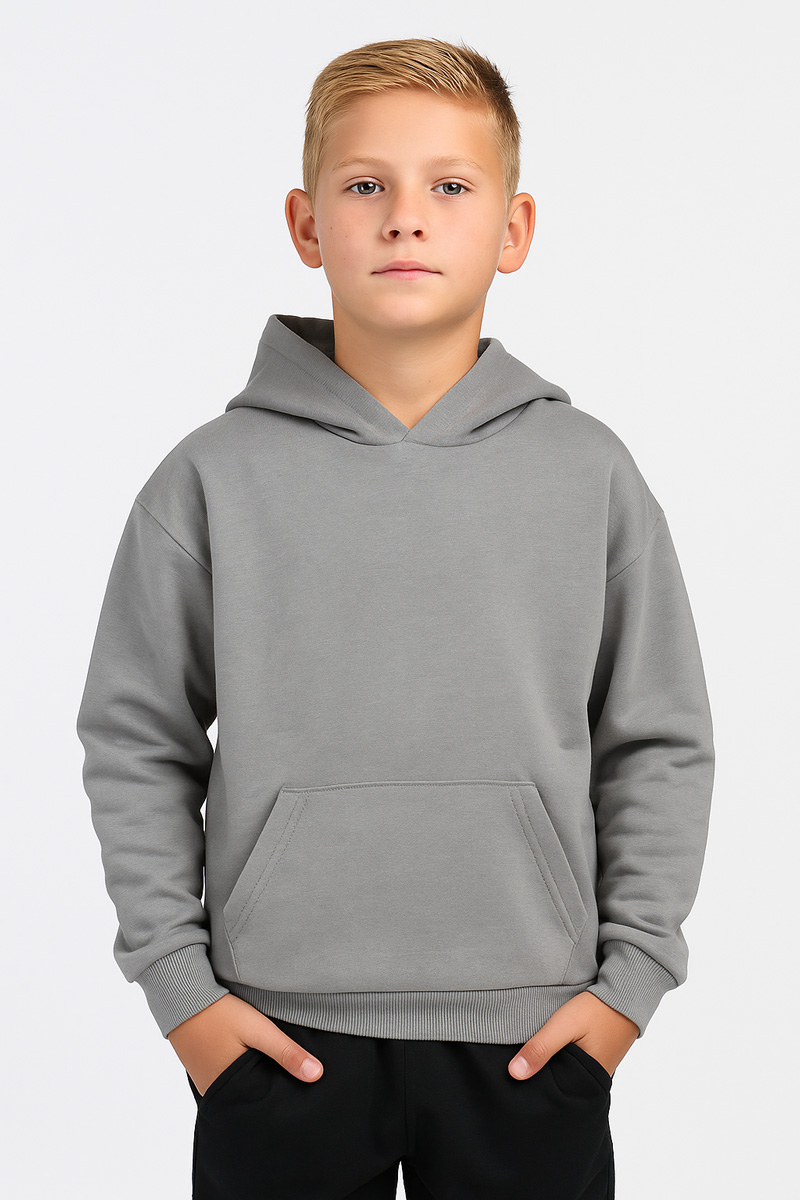Sweatshirt mit Kapuze TRAX 48864 GREY