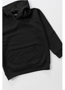 Sweatshirt mit Kapuze TRAX 48864 BLACK
