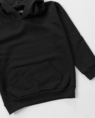 Sweatshirt mit Kapuze TRAX 48864 BLACK