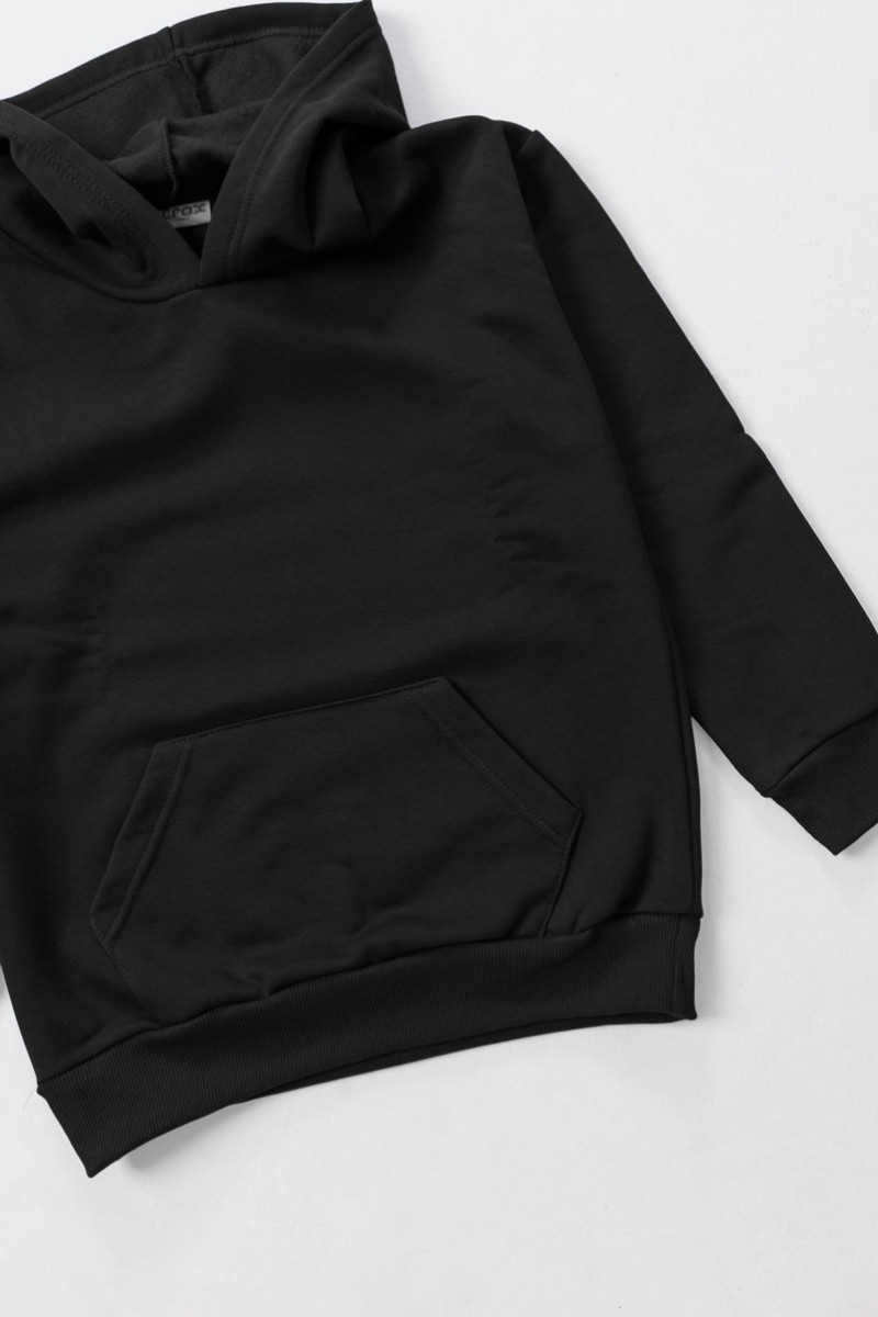 Sweatshirt mit Kapuze TRAX 48864 BLACK