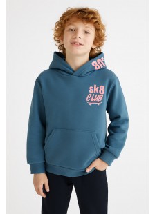 Sweatshirt with hood TRAX 48865 BLUE RAF Sweatshirt with hood TRAX 48865 BLUE RAF