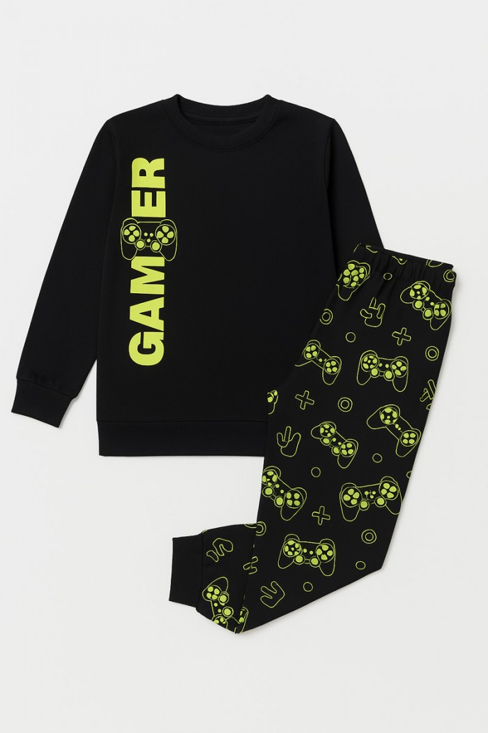 Teenage Pajama Boy TRAX 48893 Play Station Black