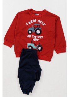 Herbst-Overall TRAX Jungen-Set 48904 RED Herbst-Overall TRAX Jungen-Set 48904 RED