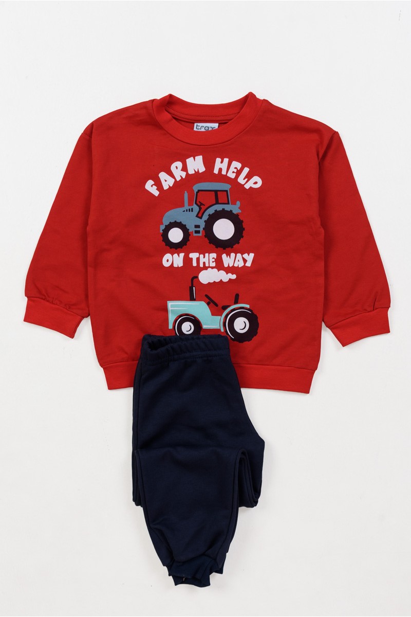 Herbst-Overall TRAX Jungen-Set 48904 RED Herbst-Overall TRAX Jungen-Set 48904 RED