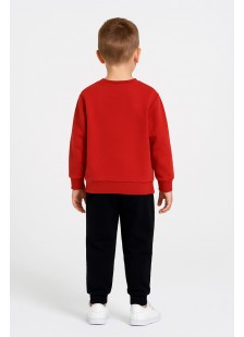 Kinder-Overall-Set TRAX boy 48908 RED Kinder-Overall-Set TRAX boy 48908 RED