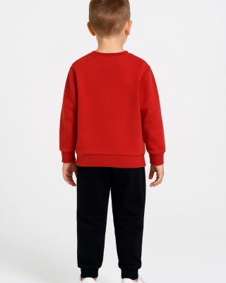 Children's Overalls set TRAX boy 48908 RED