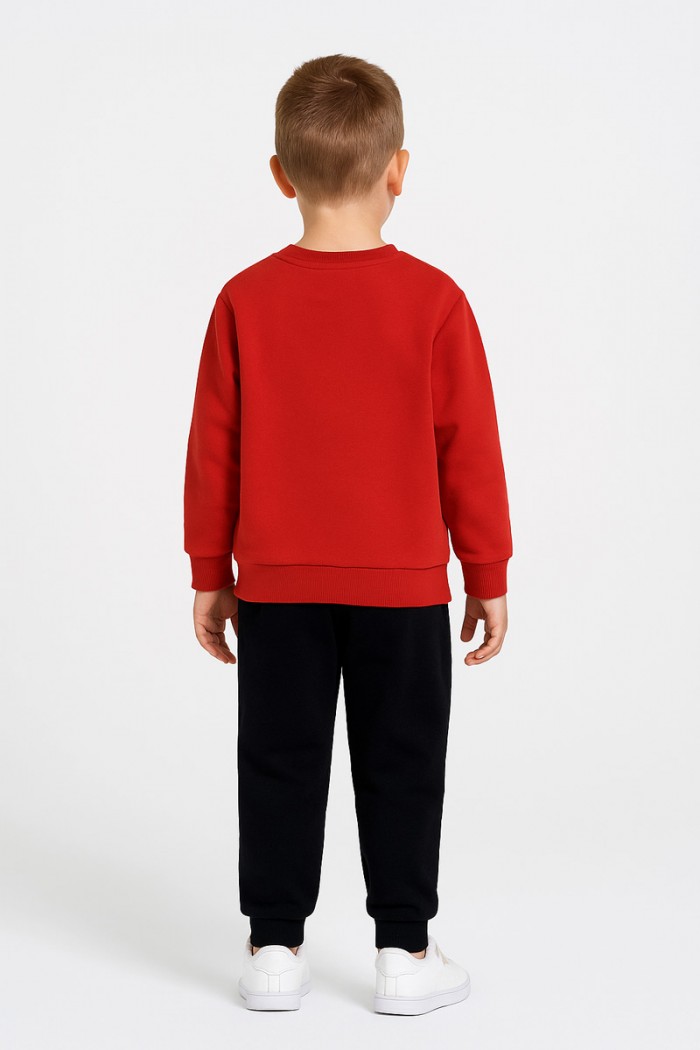 Children's Overalls set TRAX boy 48908 RED