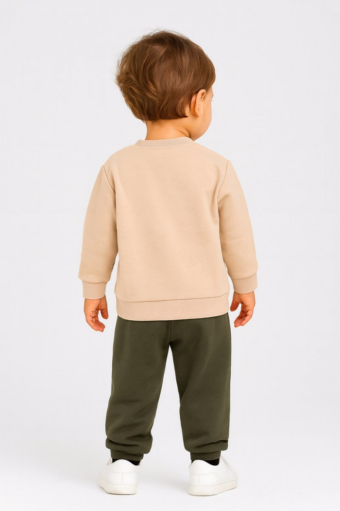 CHILDREN'S CLOTHING FOR BOYS SET TRAX 48910 BISCUIT