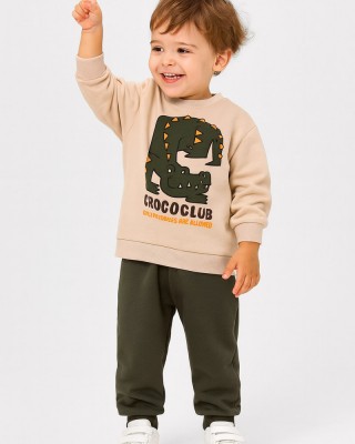 CHILDREN'S CLOTHING FOR BOYS SET TRAX 48910 BISCUIT