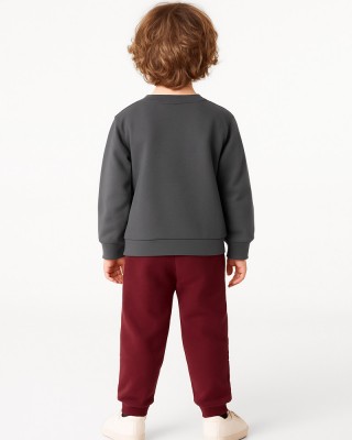 CHILDREN'S OVERALLS FOR BOYS SET TRAX 48913 ANTHRACITE