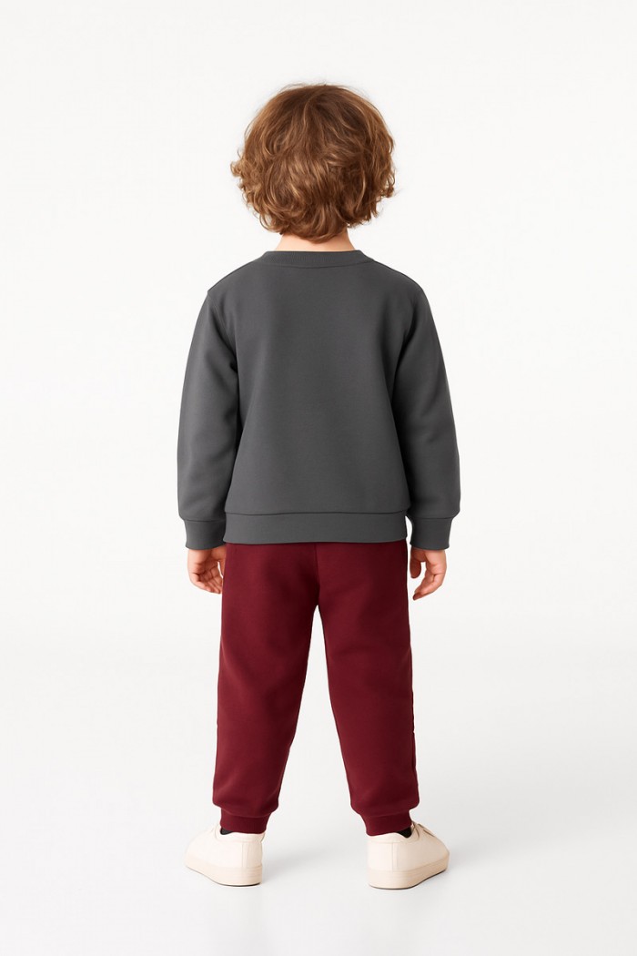 CHILDREN'S OVERALLS FOR BOYS SET TRAX 48913 ANTHRACITE