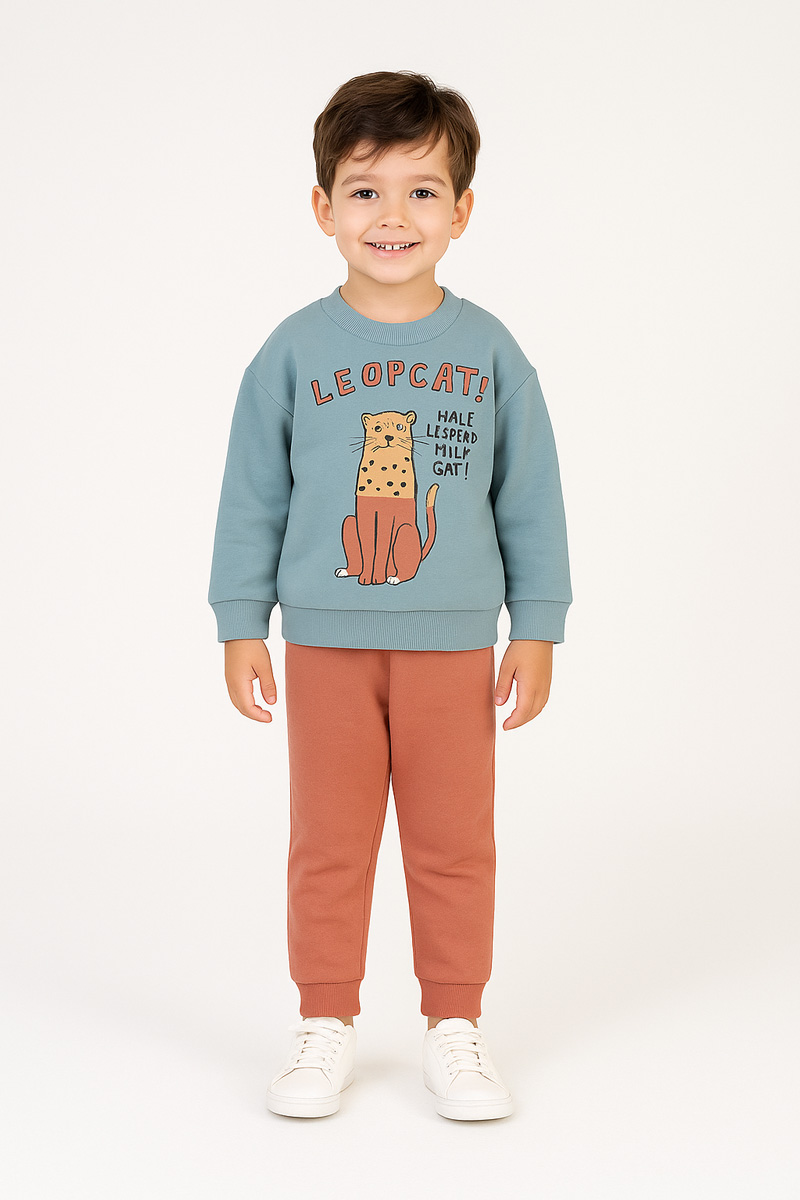 KINDER-OVERALL FÜR JUNGEN SET TRAX 48913 MINT