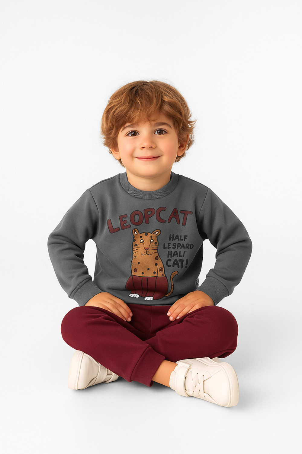 CHILDREN'S OVERALLS FOR BOYS SET TRAX 48913 ANTHRACITE