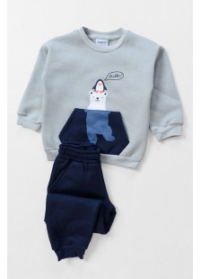 KINDERKLEIDUNG FÜR JUNGEN SET TRAX 48925 GRAU