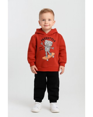 Children's Overalls set TRAX boy 48930 RED